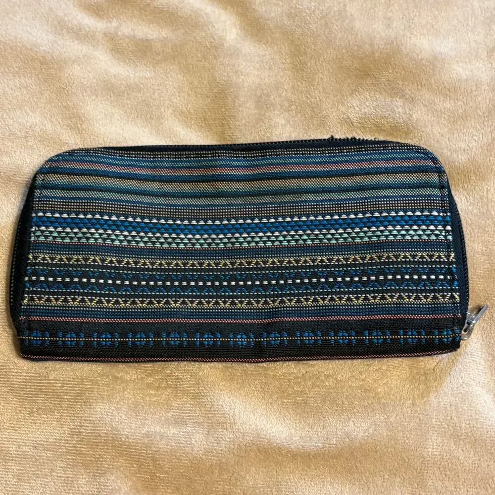 Dakine Zip Wallet Lumen Blue Multicolor Zip-Around